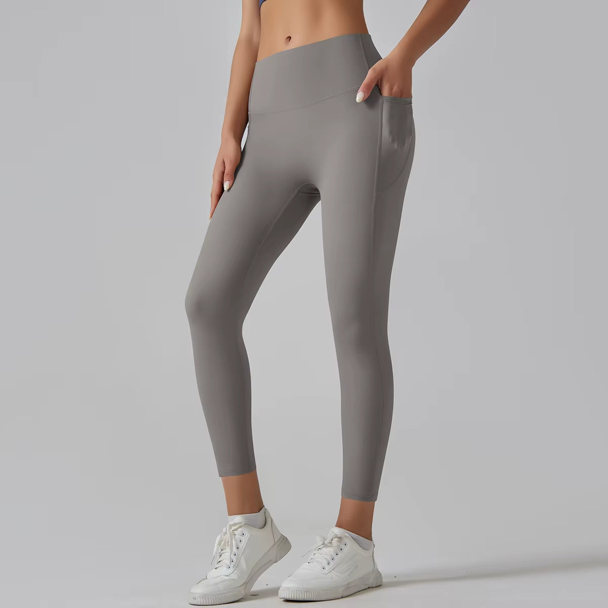 Women Leggings with Pockets Yoga Pants Gym Leggings Sport Women Fitness High Waist Female Legging Tummy Control Running Training