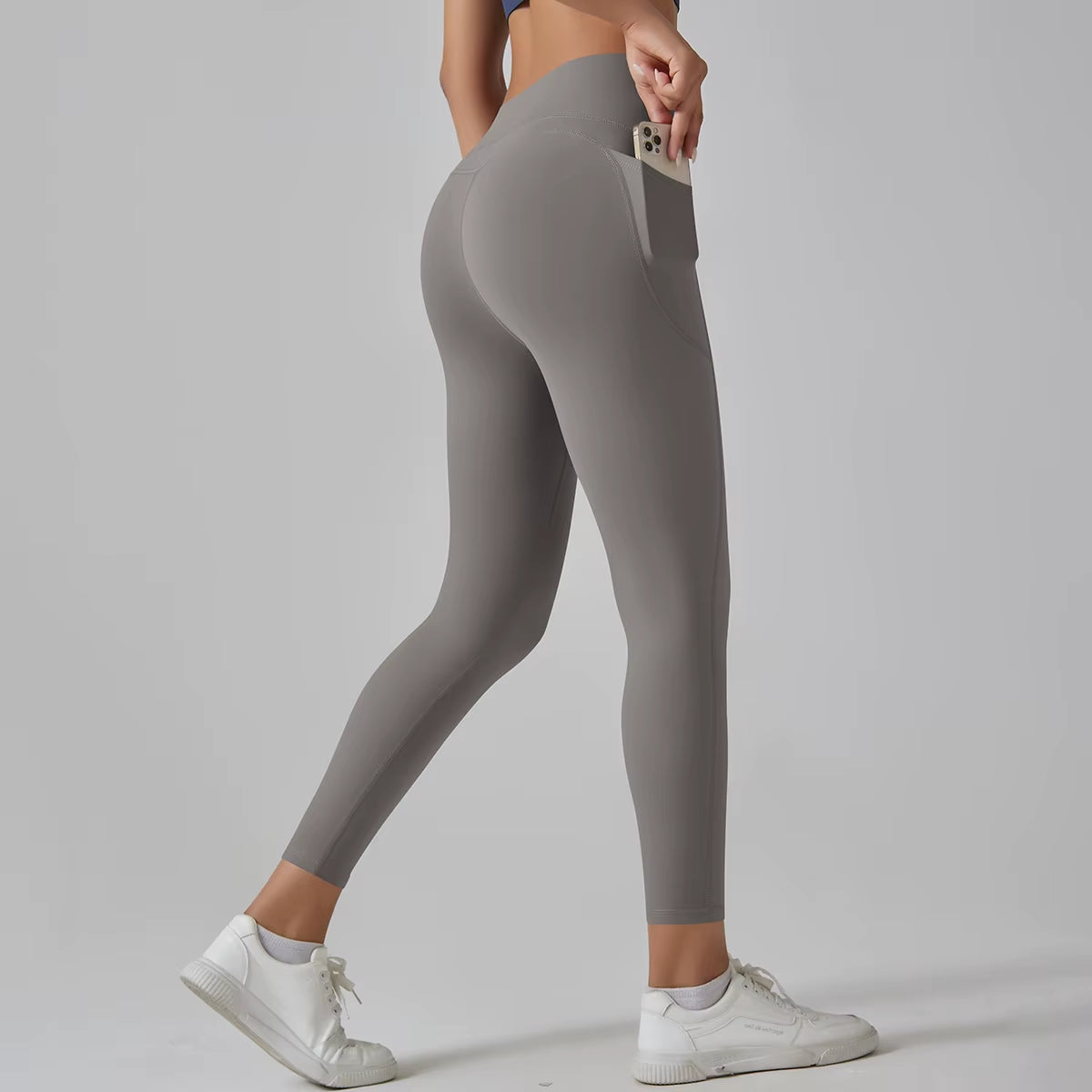Women Leggings with Pockets Yoga Pants Gym Leggings Sport Women Fitness High Waist Female Legging Tummy Control Running Training