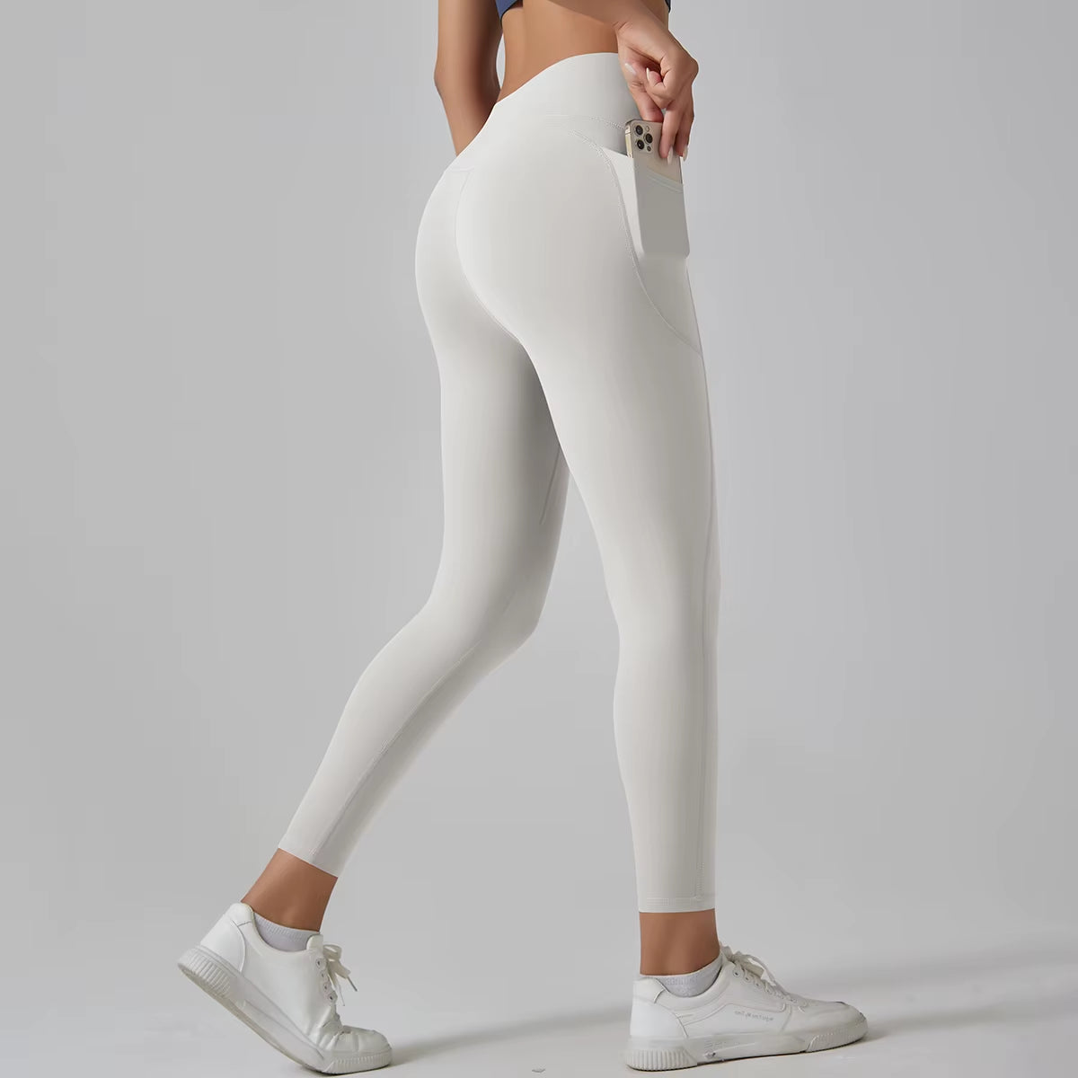Women Leggings with Pockets Yoga Pants Gym Leggings Sport Women Fitness High Waist Female Legging Tummy Control Running Training