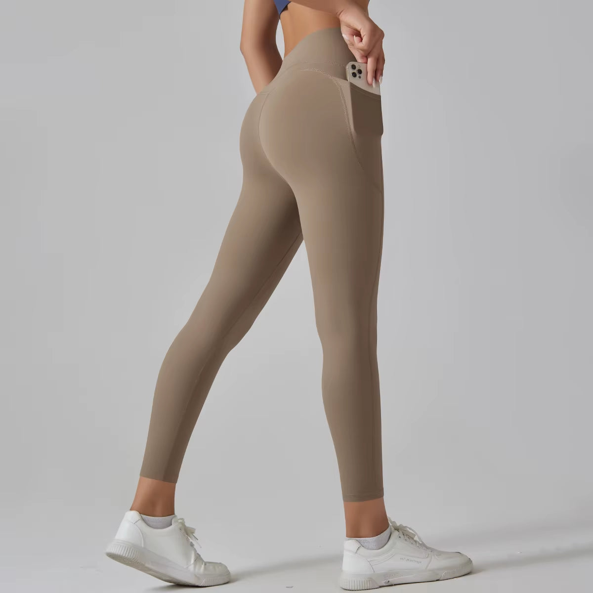 Women Leggings with Pockets Yoga Pants Gym Leggings Sport Women Fitness High Waist Female Legging Tummy Control Running Training